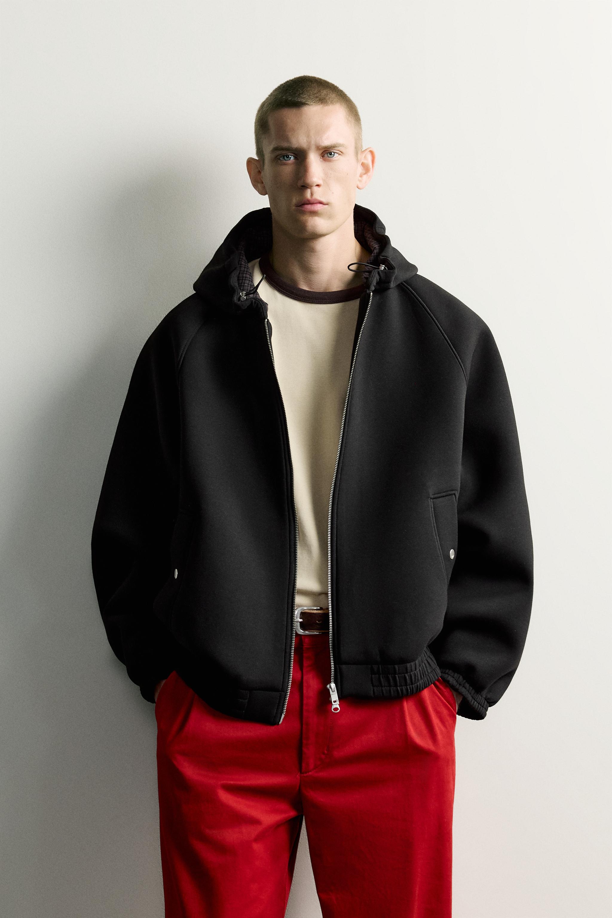 RELAXED-FIT TECHNICAL HOODED JACKET